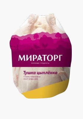 Мираторг Тушка цыпленка-бройлера  ~1,8кг*7шт  Россия